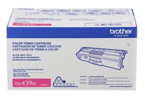 brother tn-439m hl-l9310 mfc-l9570 toner cartridge (magenta) in retail packaging