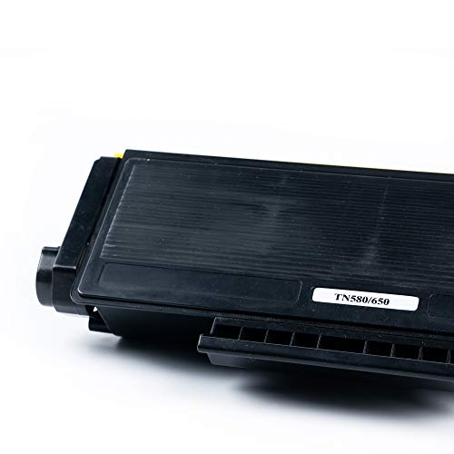 DIGITONER Compatible TN580 TN650 TN550 TN620 Toner Cartridge – TN-580 TN-650 TN-550 TN-620 High Yield Toner Cartridge Replacement for Brother Laser Printer – Black [1 Pack]