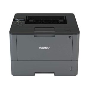 brother monochrome laser printer, hl-l5100dn, duplex two-sided printing, ethernet network interface, mobile printing, amazon dash replenishment enabled (renewed)