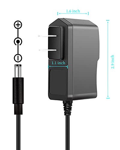 9V AC Adapter Power for Brother P-Touch PT-D210 PTD 210 PT-D200VP PTH110 Label Maker, Brother AD-24 AD-24ES AD-20 AD-30 (6 Feet)