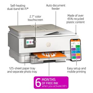 HP Envy Inspire 7955e Wireless Color All-in-One Printer with Bonus 6 Months Instant Ink with HP+ (1W2Y8A)