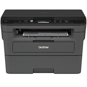 brother compact monochrome laser wireless all-in-one printer hl-l2390 for business office – flatbed print copy scan – 32ppm print speed, duplex two-sided printing, 250-sheet, broage usb printer cable