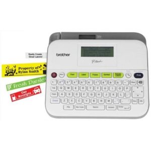 brother brt-pt-d400ad pt-d400ad versatile easy-to-use label maker, 1″ height, 1″ wide, 1″ length