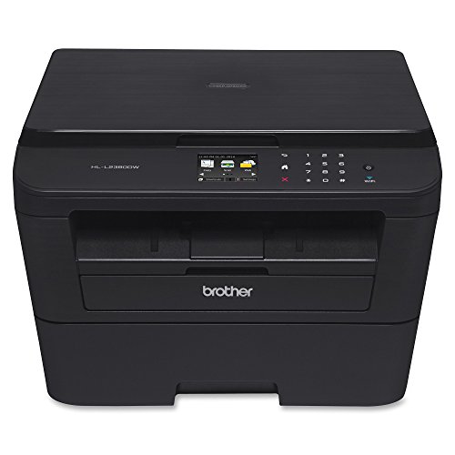 Brother HL-L2380DW Wireless Monochrome Laser Printer, Amazon Dash Replenishment Ready