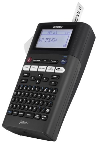 Brother P-touch, PTH300LI, Rechargeable Portable Label Maker, One-Touch Formatting, Vivid Bright Display, Fast Printing Speeds, Black