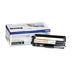 Brother TN315BK High Yield Toner -Cartridge - Black - Laser - 3500 Page - 1 Each