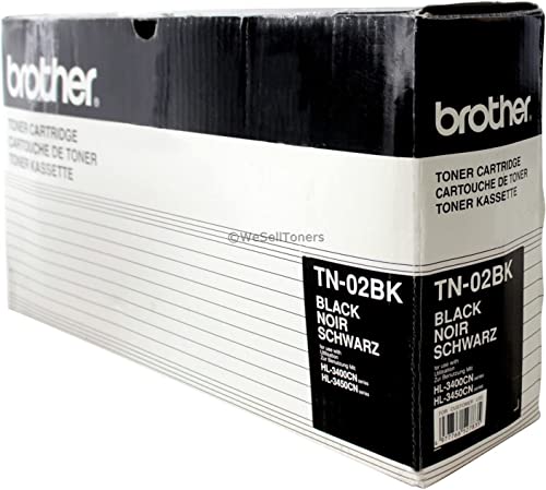 Brother TN02BK Black Toner Cartridge