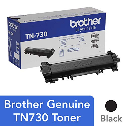 Brother TN-730 TN730 Genuine Black Toner DCP-L2550DW, HL-L2350DW HL-L2370DW, HL-L2370DW XL, HL-L2390DW HL-L2395DW MFC-L2710DW MFC-L2750DW MFC-L2750DW DCP-L2510-1,200 Pages / 3-Toner Cartridges