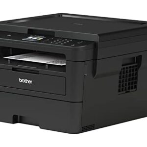 Brother HL-L2395DW All-in-One Monochrome Laserjet Printer with Wireless Printing,Automatic Duplex Printing,1200 x 1200 dpi,36ppm,250-sheet,2.7" LCD Screen,Bundle with JAWFOAL Printer Cable