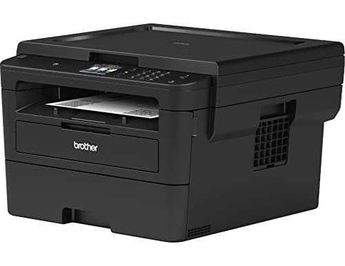 Brother HL-L2395DW All-in-One Monochrome Laserjet Printer with Wireless Printing,Automatic Duplex Printing,1200 x 1200 dpi,36ppm,250-sheet,2.7" LCD Screen,Bundle with JAWFOAL Printer Cable