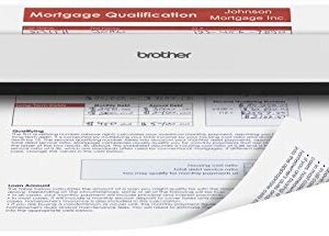 Brother DS-720D Mobile Color Page Scanner, White (DS720D)