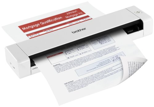 Brother DS-720D Mobile Color Page Scanner, White (DS720D)