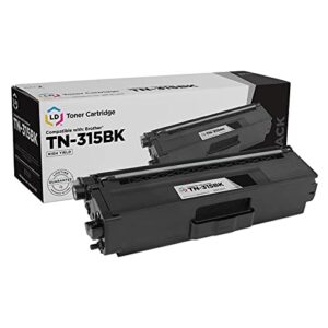 ld compatible toner cartridge replacement for brother tn315bk high yield (black)