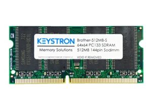512mb pc133 144pin sdram sodimm memory for brother printer mfc-9010cn, mfc-9120cn, mfc-9320cw, mfc9120cn, mfc9320cw