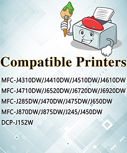 MM MUCH & MORE Compatible Color Ink Cartridge Replacement for Brother LC-103XL LC103XL LC103C LC103M LC103Y to Use for DCP-J152W MFC-J245 MFC-J285DW (Cyan, Magenta, Yellow)