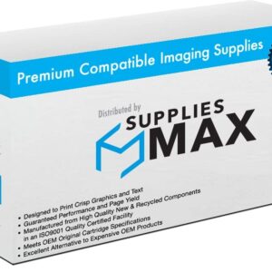 SuppliesMAX Compatible Replacement for Brother IntelliFax 560/565/660/580 Fax Imaging Cartridge (2/PK-150 Page Yield) (PC-401_2PK)