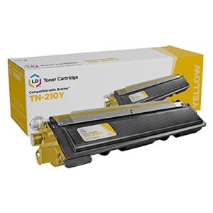 ld compatible toner cartridge replacement for brother tn210y (yellow)