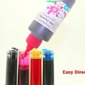 Ink Dynasty 400ML Anti-UV Water Resistant Ink Refill Kit for Refillable cartridge Brother MFC-J6710DW MFC-J6910DW MFC-J825DW LC71 CIS CISS - Black, Cyan, Magenta, Yellow