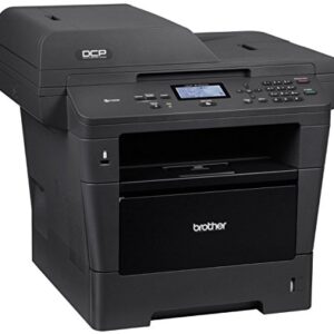 Brother Printer DCP-8150DN Monochrome Printer with Scanner and Copier, Amazon Dash Replenishment Enabled (Renewed)