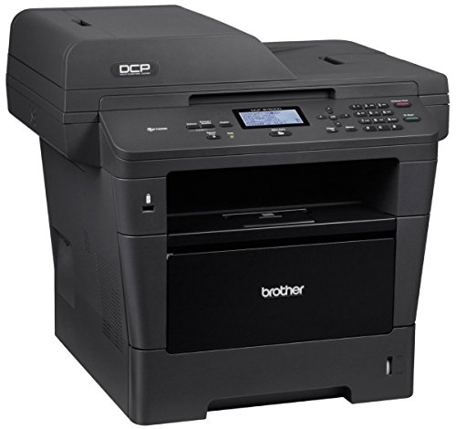 Brother Printer DCP-8150DN Monochrome Printer with Scanner and Copier, Amazon Dash Replenishment Enabled (Renewed)