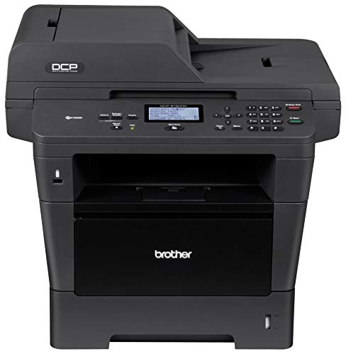 Brother Printer DCP-8150DN Monochrome Printer with Scanner and Copier, Amazon Dash Replenishment Enabled (Renewed)