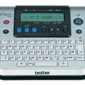 Brother P-touch PT-1280 Affordable Home-Office Labeler with Three Memory Keys