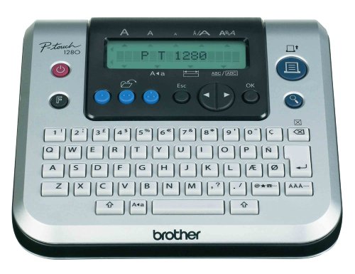Brother P-touch PT-1280 Affordable Home-Office Labeler with Three Memory Keys