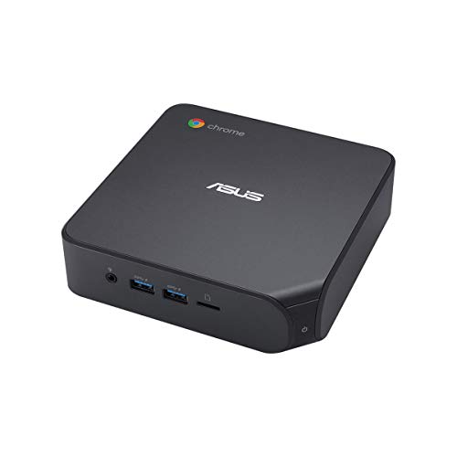 ASUS Chromebox 4 with Intel® Core™ i3-10110U, 8GB RAM, M.2 128GB SSD storage, Power / DisplayPort Over Type C, Dual HDMI, Gigabit LAN, WiFi 6, MicroSD Card Reader, VESA Mount, Chrome OS