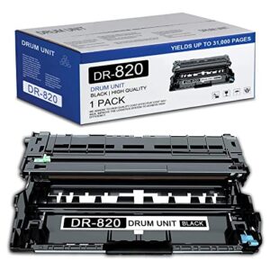 1-Pack High Yield DR-820 DR820 Compatible DR 820 Drum Unit (Toner Not Include) Replacement for Brother DCP-L5500DN L5650DN MFC-L6700DW HL-L6200DW L6400DW Printer Drum Unit - Sold by Altoner