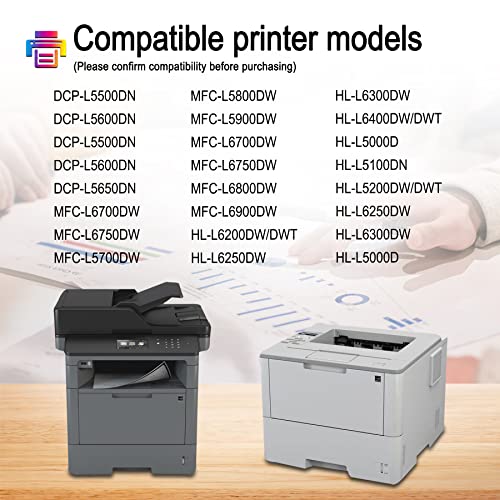 1-Pack High Yield DR-820 DR820 Compatible DR 820 Drum Unit (Toner Not Include) Replacement for Brother DCP-L5500DN L5650DN MFC-L6700DW HL-L6200DW L6400DW Printer Drum Unit - Sold by Altoner