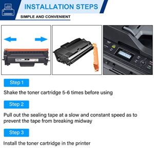 TN770 Toner Cartridge Compatible 2 Pack Extra high Yield TN-770 Black Replacement for Brother TN770 TN-770 for Brother DCP-L2550DW MFC-L2710DW L2750DW L2750DWXL HL-L2350DW L2390DW L2395DW Printer