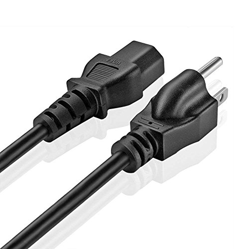 [UL Listed] Omnihil 8 Feet AC Power Cord Compatible with Brother HL-2140, HL-5340D, MFC-7460DN, HL-5240, HL-5250DN, HL-5370DW Laser Printers