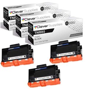 cs compatible toner cartridge replacement for brother tn880 laser black