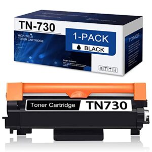 ify (1-pack, black) tn730 tn 730 toner cartridge compatible replacement for brother dcp-l2550dw mfc-l2710dw hl-l2350dw l2370dw l2370dwxl l2390dw l2395dw printer toner cartridge – sold by yifanink