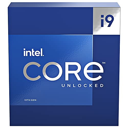 Intel Core i9-13900K Desktop Processor 24 cores (8 P-cores + 16 E-cores) 36M Cache, up to 5.8 GHz