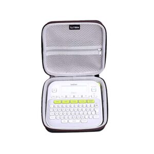 ltgem hard protective carrying case for brother p-touch ptd210/ptd220 label maker – travel protective carrying storage bag
