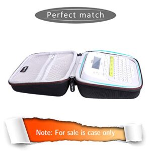 LTGEM Hard Protective Carrying Case for Brother P-Touch PTD210/PTD220 Label Maker - Travel Protective Carrying Storage Bag