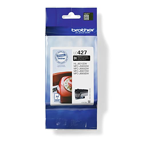 Original Brother LC-427BK Black Ink Cartridge for MFC-J5955DW MFC-J6955DW MFC-J6957DW HL-J6010DW Standard