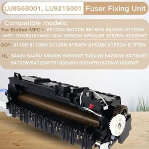 LU8568001(LU9809001 LU9215001 LU9699001 LU9952001 LJB693001 LY5606001) Fuser Fixing Unit Compatible with Brother MFC-8910/8950/8510/8710/8810/, HL-5440/5450/5470/6180, DCP-8110/8150/8155-110/120 Volt