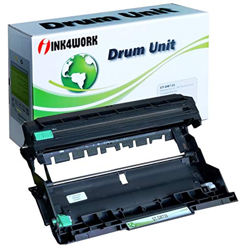 INK4WORK DR730 Compatible Drum Unit Replacement for Brother DR-730 DR760 for use with Brother HL-L2395DW HL-L2350dw HL-L2370dw MFC-L2710dw DCP-L2550dw MFC-L2750dw HL2390DW Printers