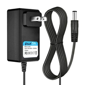 pwron 6.6 ft long 9v ac to dc power adapter charger for brother p-touch pt-2430pc pt-2700 pt-2710 pt-2730 pt-1290 pt-1300 pt-6100 pt-7100 labeler printer