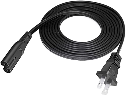 DIGITMON Replacement 3FT US 2Prong AC Power Cord Cable for Brother QL-720NW QL-800 QL-1050 QL-1060N Thermal Label Printer