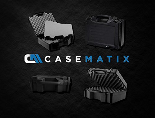 Casematix OfficeForce Printer Labeler Hard Case Compatible with Brother P Touch Label Maker Pt d600, p750, d450 Pc PTouch Label Printers and More with Accessories, Includes Case Only