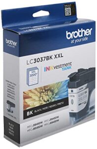 brother® lc3037 extra-high-yield black ink cartridge, lc3037bks