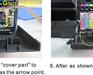 UniPrint CISS Continuous Ink Supply System LC203 Compatible for Brother MFC-J460DW J480DW J485DW J680DW J880DW J885DW