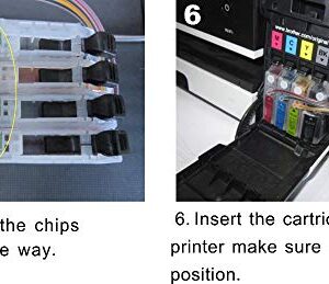 UniPrint CISS Continuous Ink Supply System LC203 Compatible for Brother MFC-J460DW J480DW J485DW J680DW J880DW J885DW