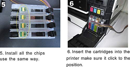 UniPrint CISS Continuous Ink Supply System LC203 Compatible for Brother MFC-J460DW J480DW J485DW J680DW J880DW J885DW