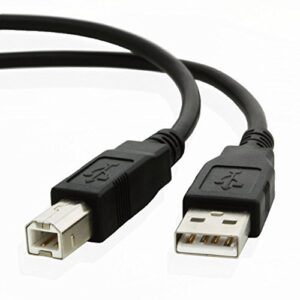 EAGLEGGO 5 PACK - USB CABLE FOR BROTHER HL-8050N HL-L2300D HL-L2305W HL-L2320D HL-L2340DW PRINTER