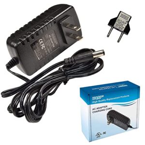 hqrp ac adapter/power supply compatible with brother p-touch pt-d200 pt-2730 pt-2730vp pt-7100 pt-1090bk pt-1230pc pt-1280 pt-1280sr pt-d200bt pt-d200vp ad-50000es labeling system ad-24 ad-24es ad-20