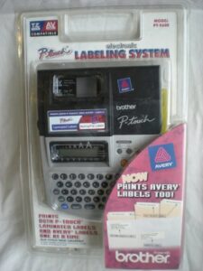 brother pt-2600 labeling system